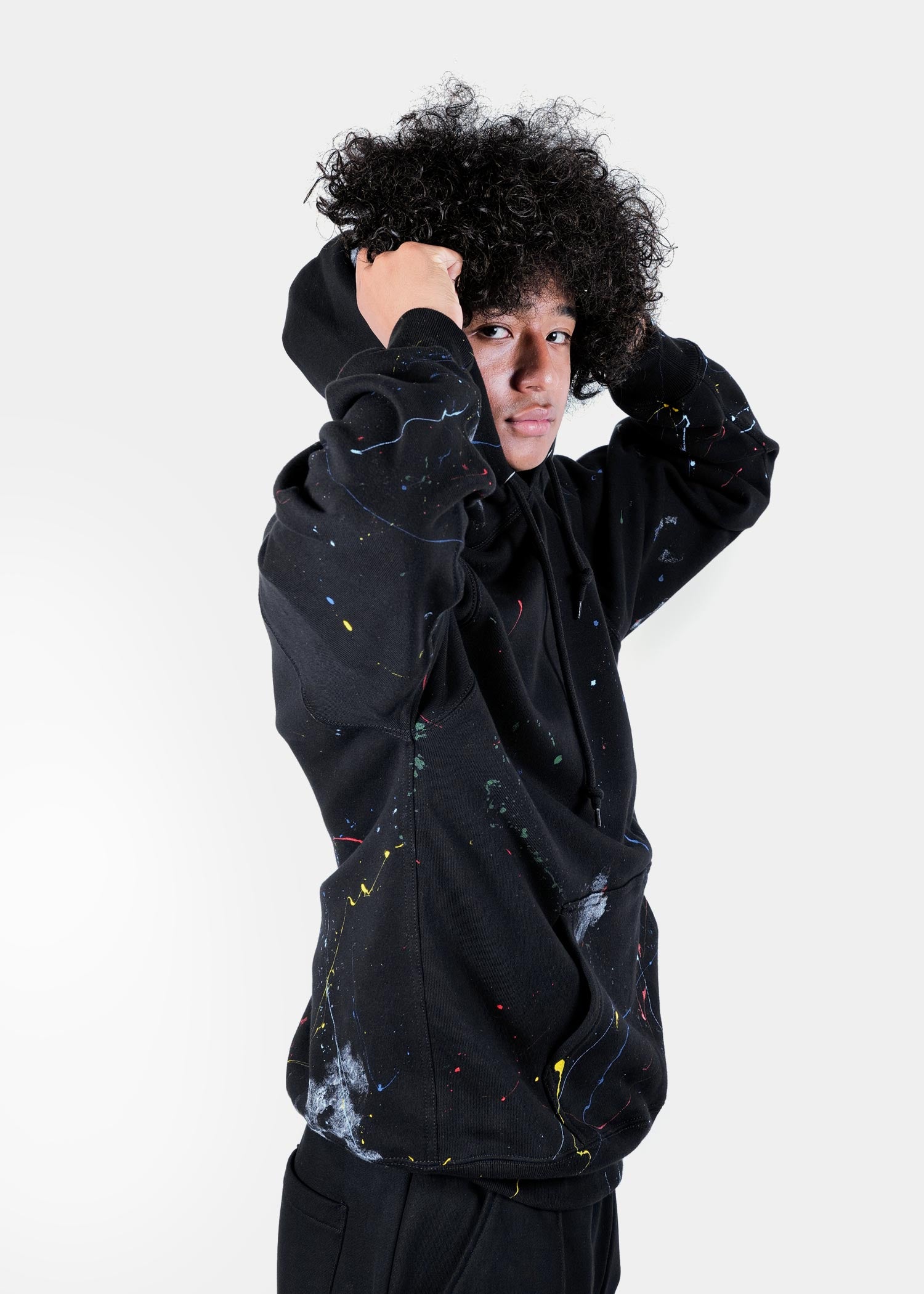 Paint Sweat Parka / 2520407