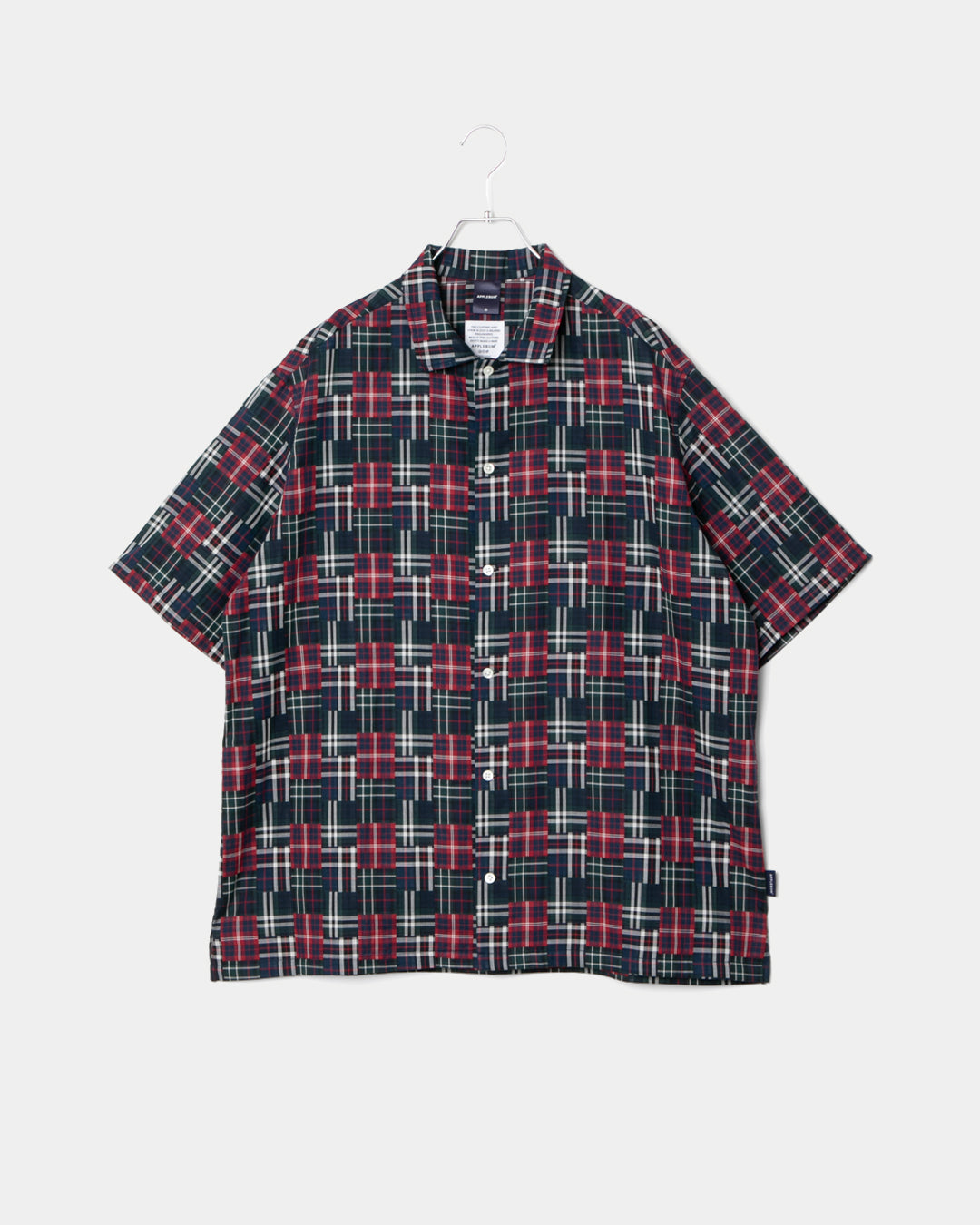【4月発売予定】Patchwork Pattern S/S Shirt / 2610215