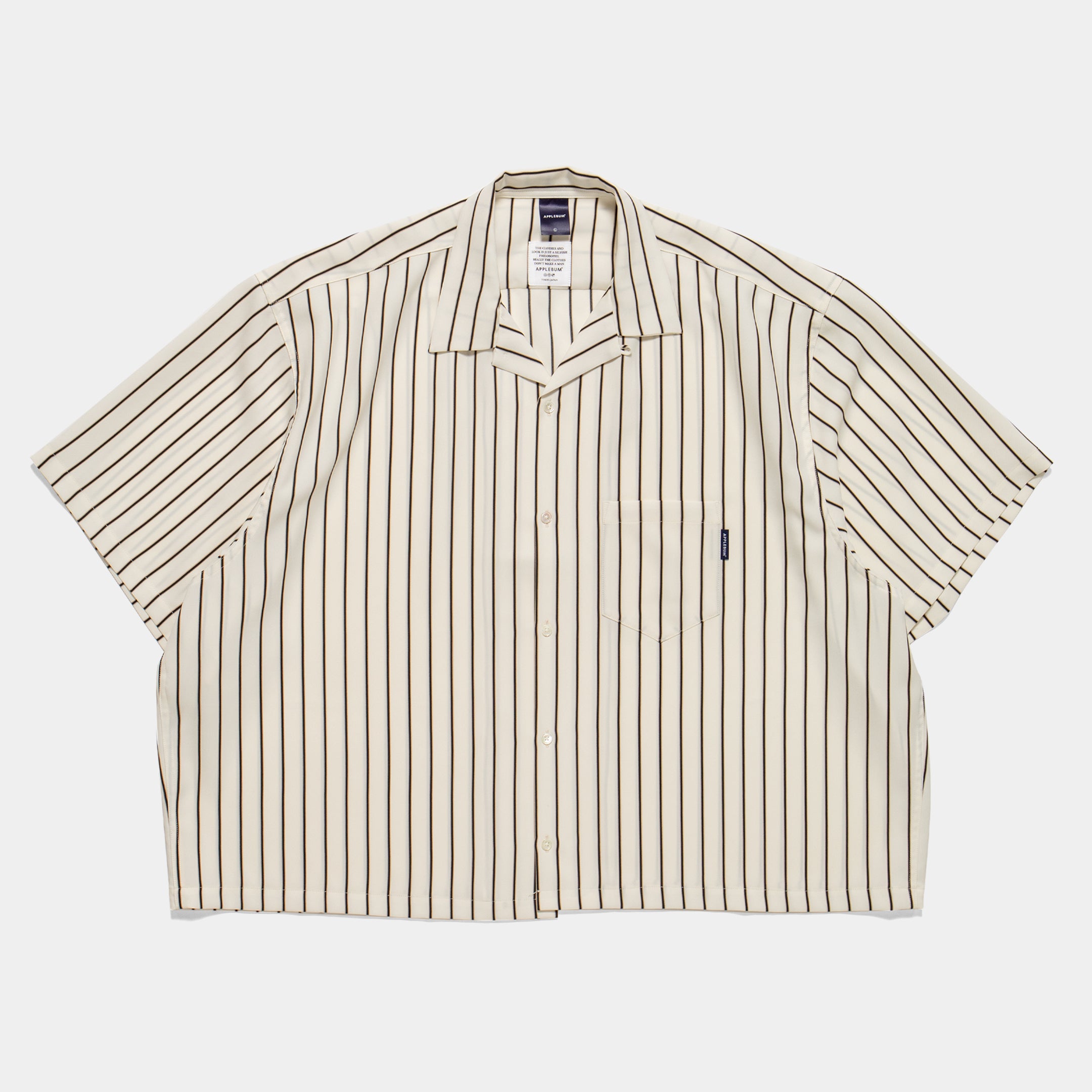 Big Sleeve Stripe Aloha Shirt / 2510205