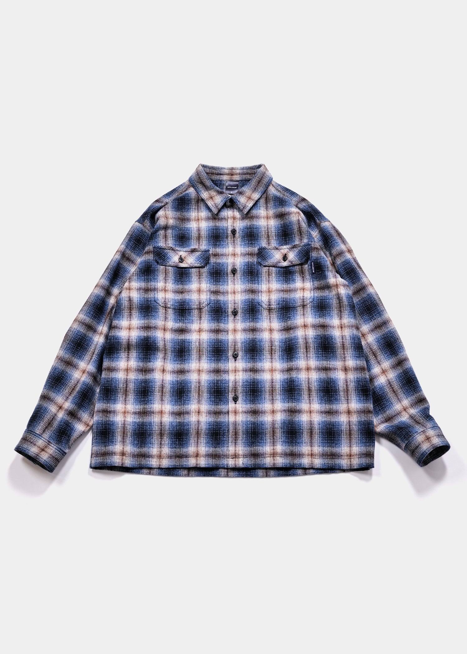 Melange Check Nel Shirt / 2520206