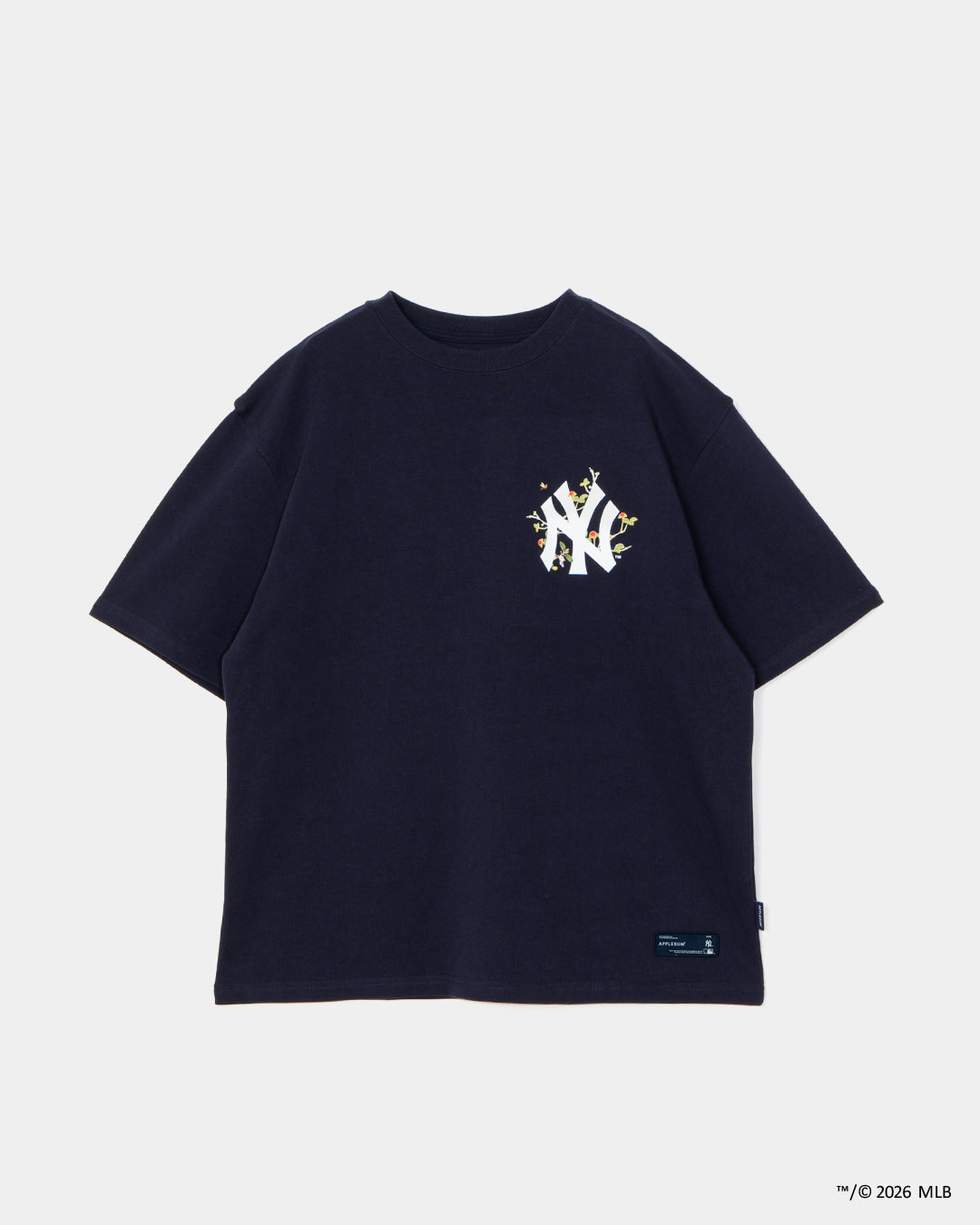 “NY Yankees” Leaf Logo T-shirt / ML2621101Y