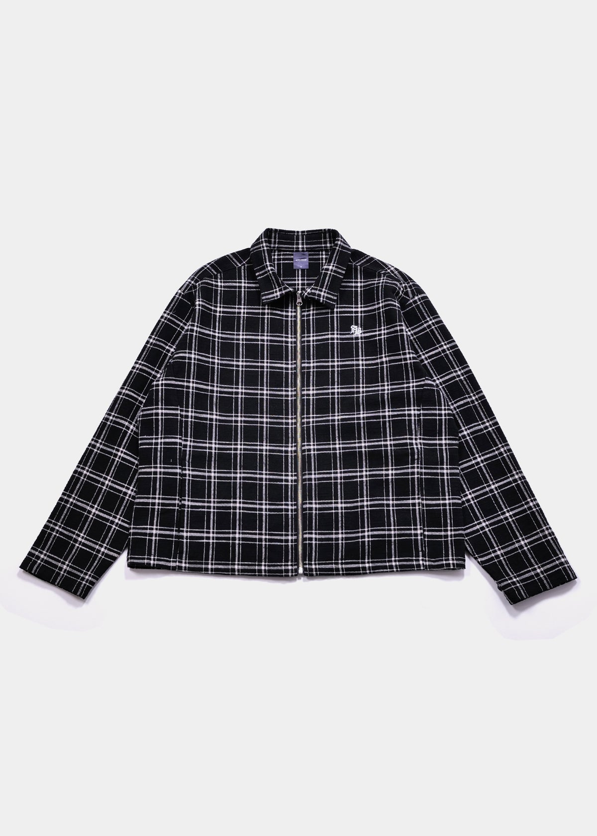 Zip Up Shirt Jacket / 2520203