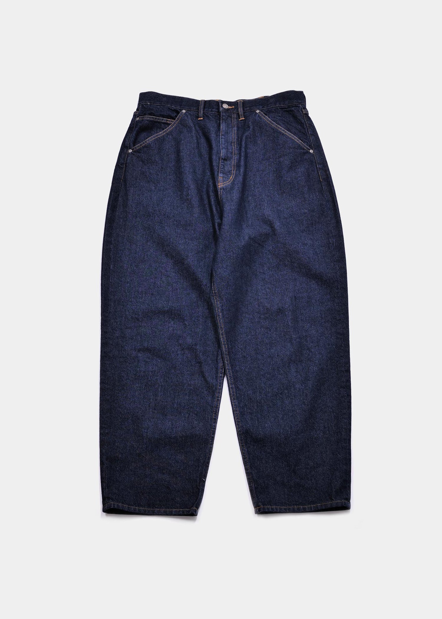 “Selena” Wide Tapered Denim Pants (One Wash) / 2520801O