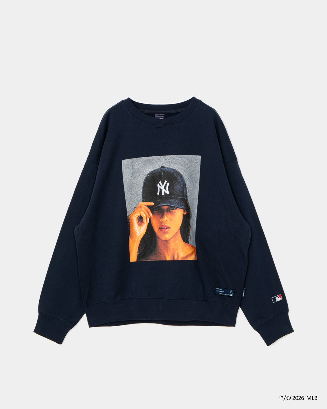 “YANKEES GIRL” Crew Sweat / ML2620405Y