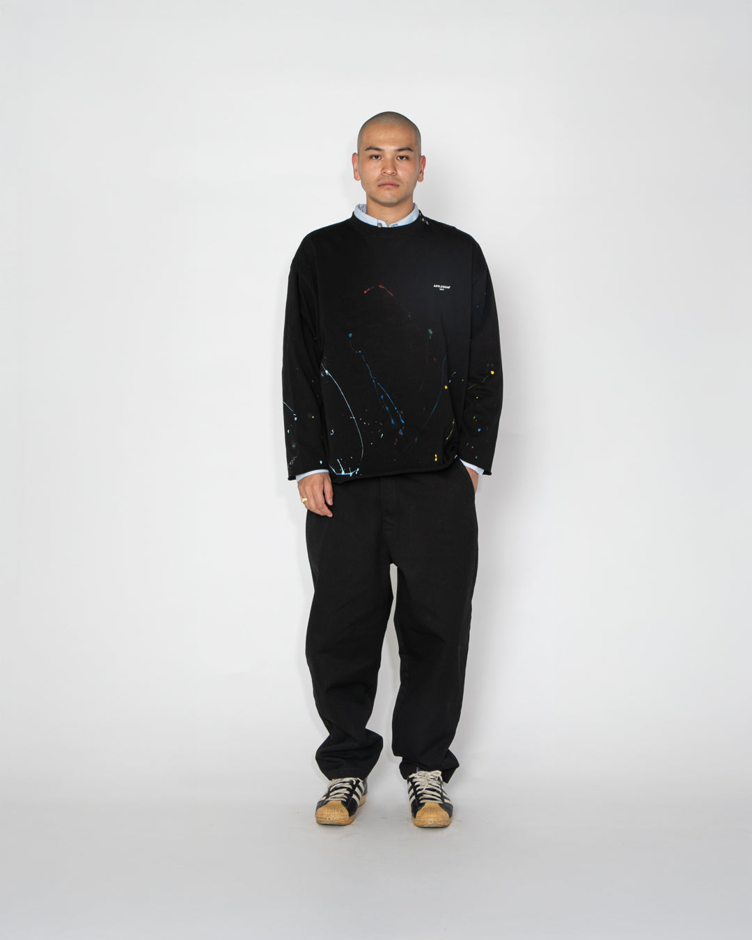 Paint Cut Off L/S T-shirt / 2621104