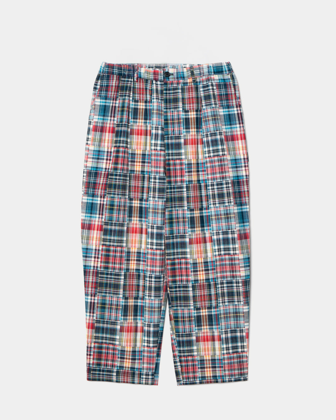 【4月発売予定】Patchwork Madras Wide Pants / 2610802