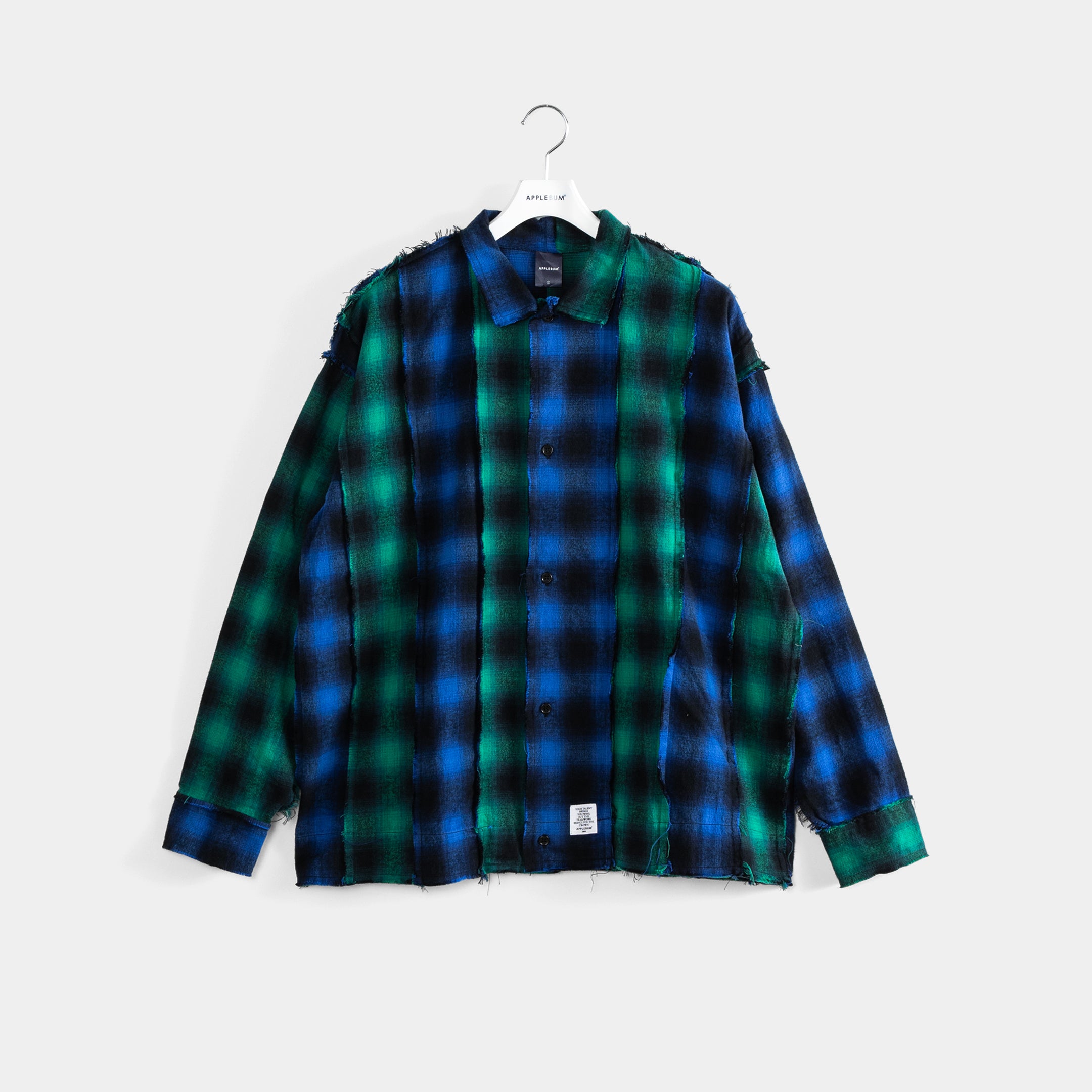 Mixed Square Nel Shirt / 2320203