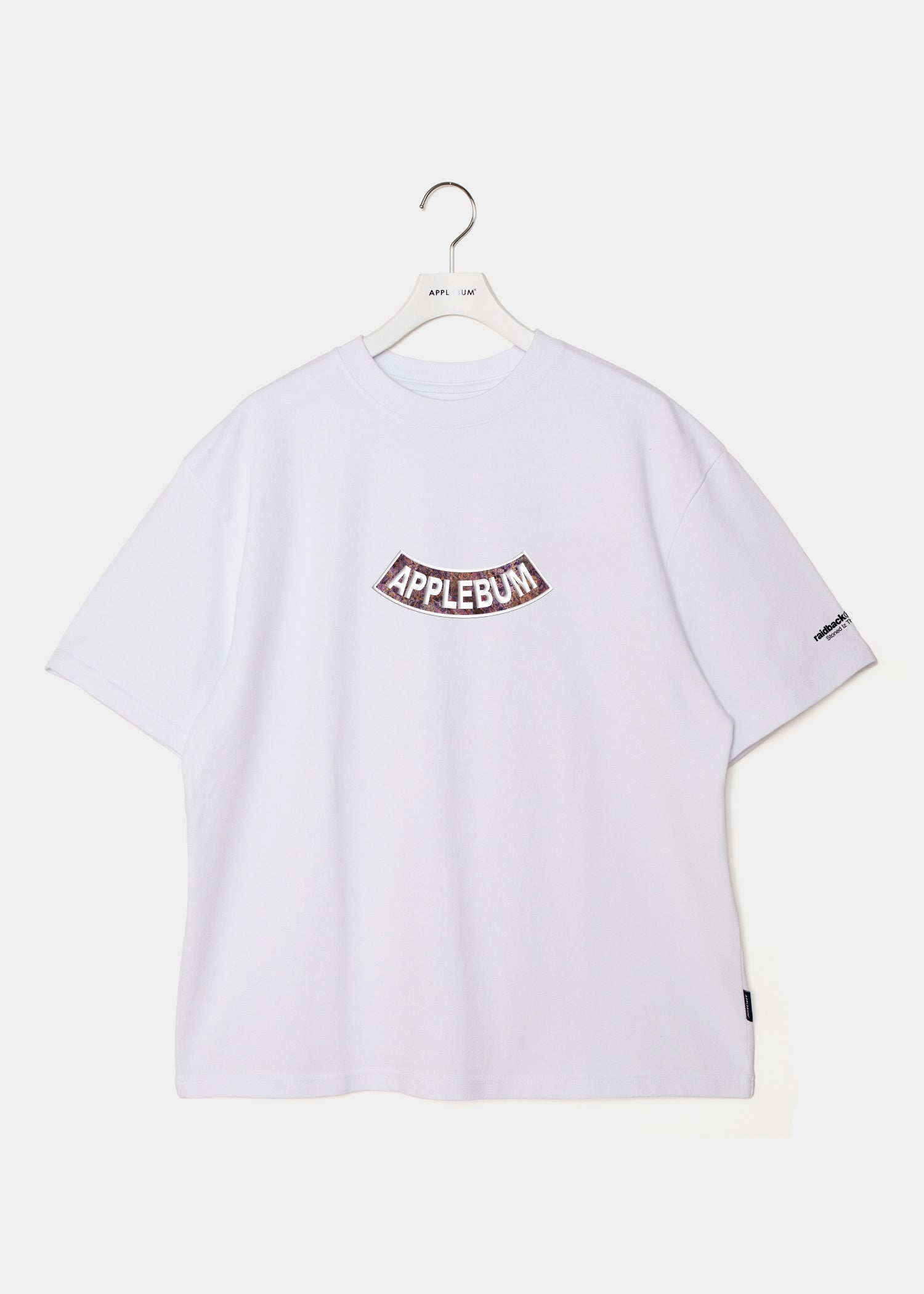 raidback®︎fabric “Purple WORM” T-shirt / GT2511101