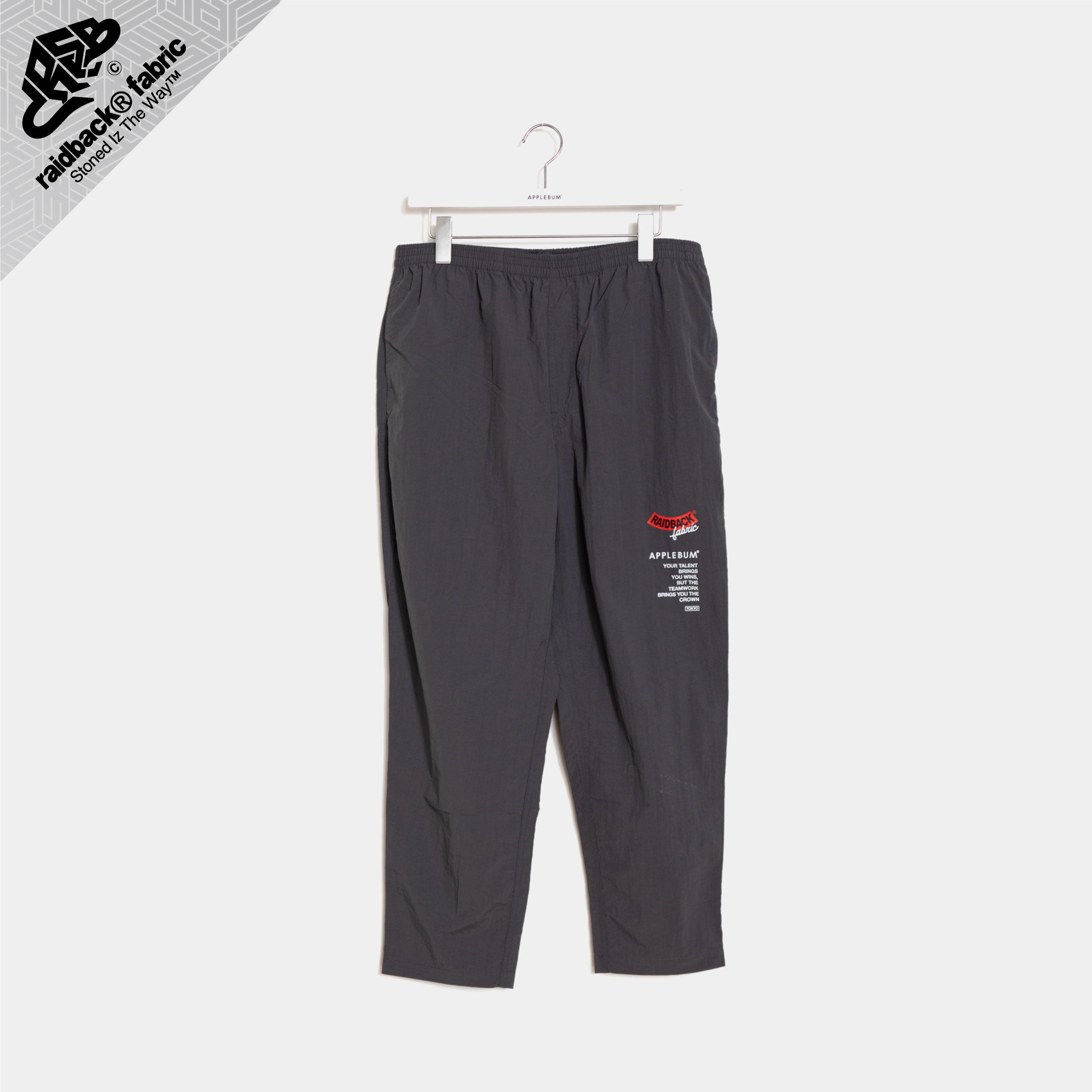 Collaboration】 Nylon Pants [Gray] / GT2310801 – APPLEBUM