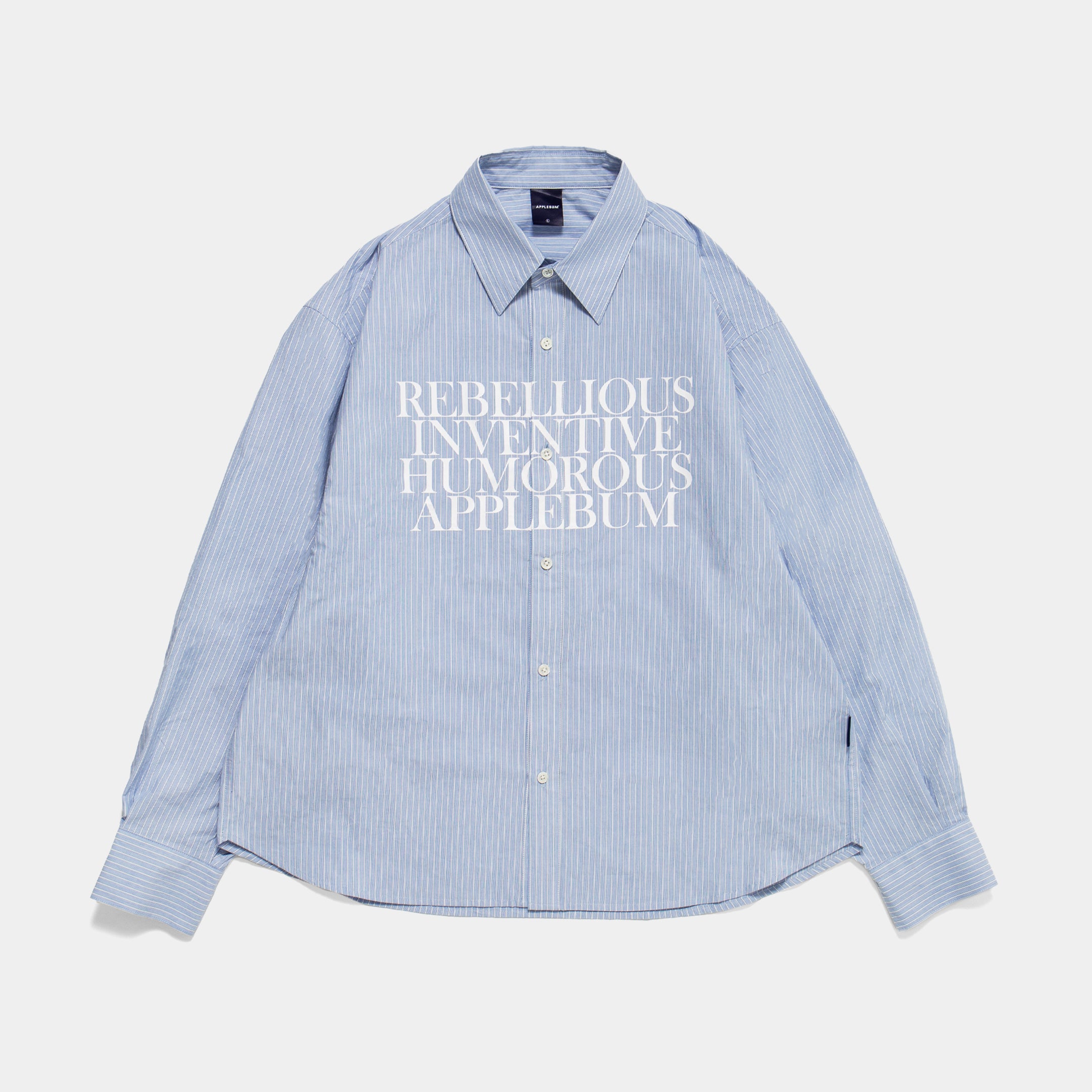 ”Philosophy” Oversize Print L/S Shirt / 2520214