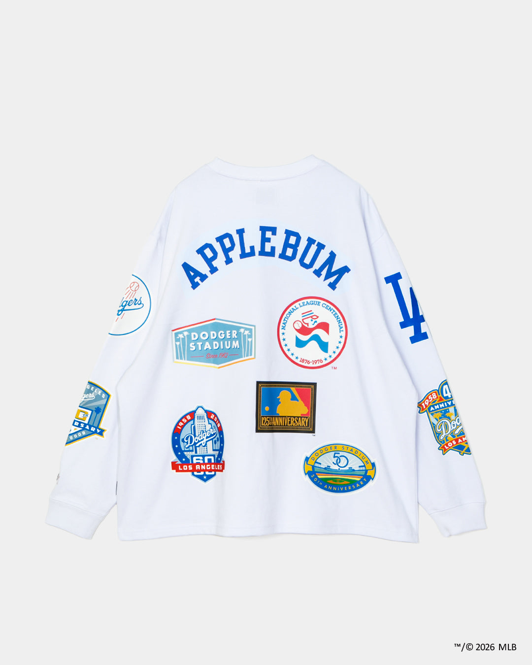 “LA Dodgers” Wappen L/S T-shirt / ML2621105L