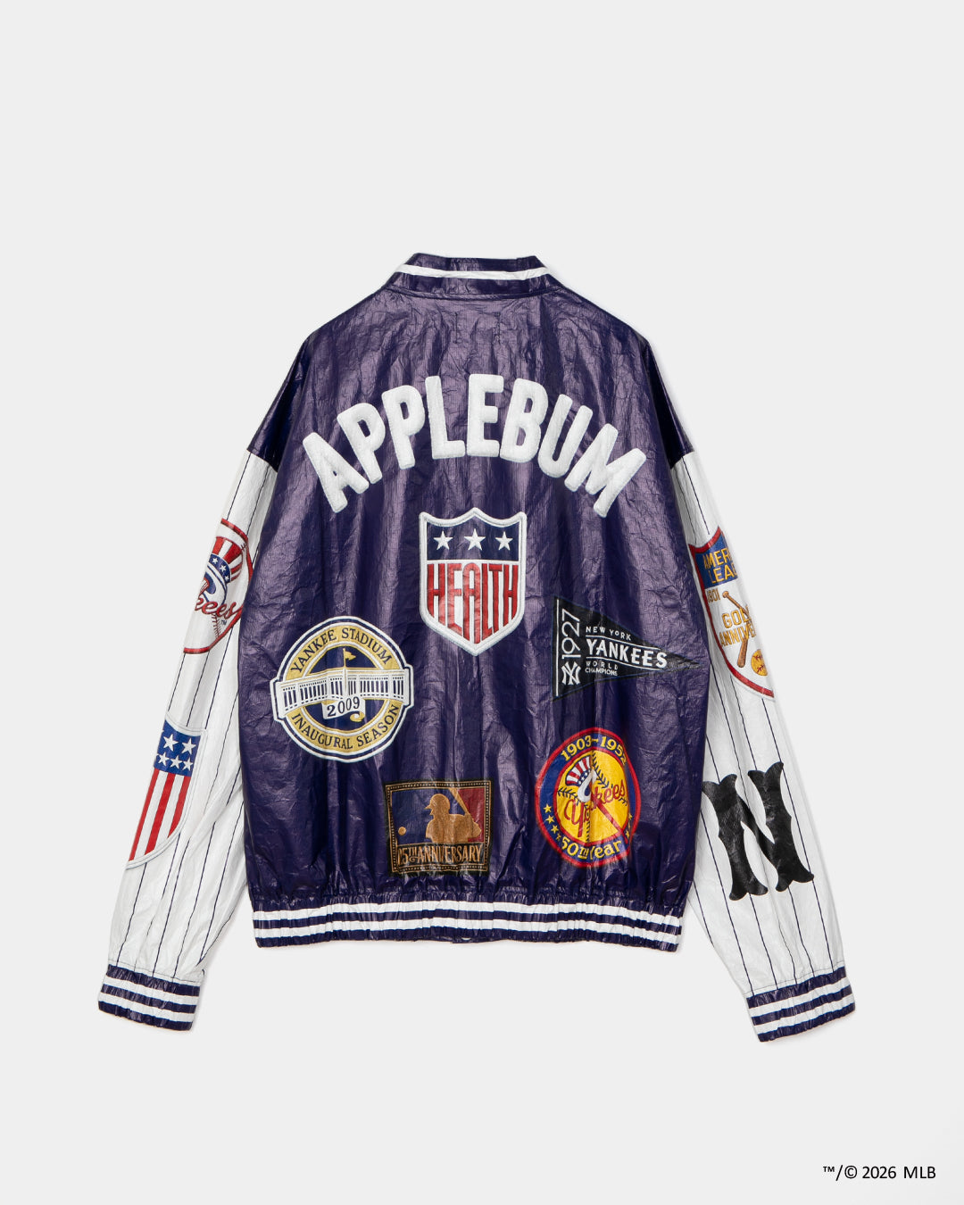 "NY Yankees" Tyvek Stadium Jacket / ML2620601Y