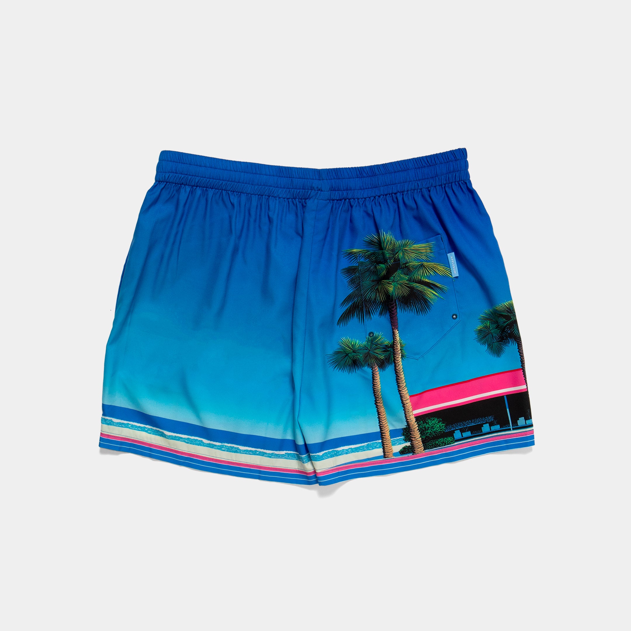 "Seaside Basketball Court" Swim Shorts / 2510801