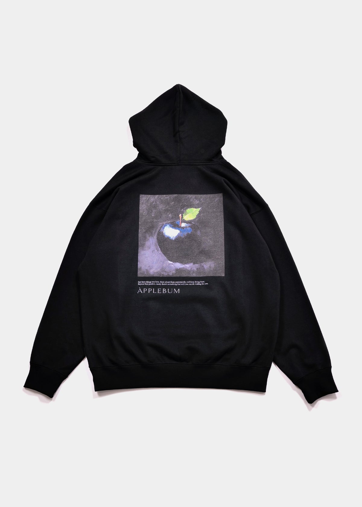 BLACK APPLE” Sweat Parka / 2520404