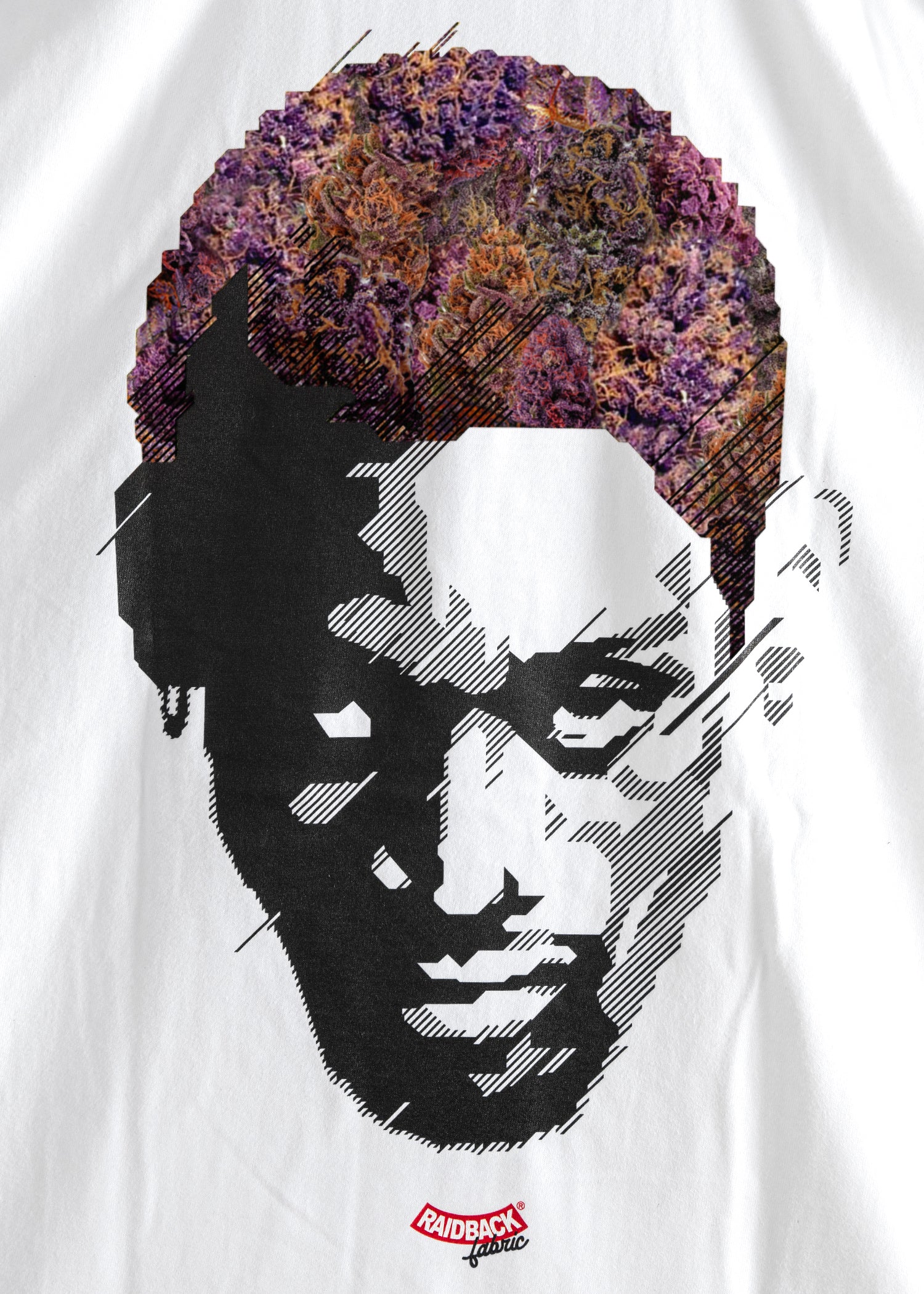 raidback®︎fabric “Purple WORM” T-shirt / GT2511101