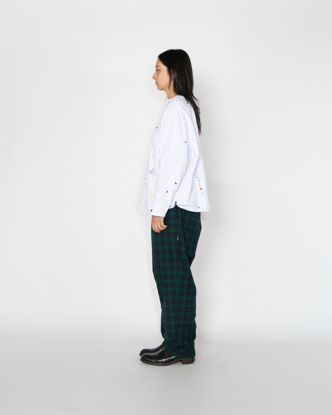 Paint Cut Off L/S T-shirt / 2621104