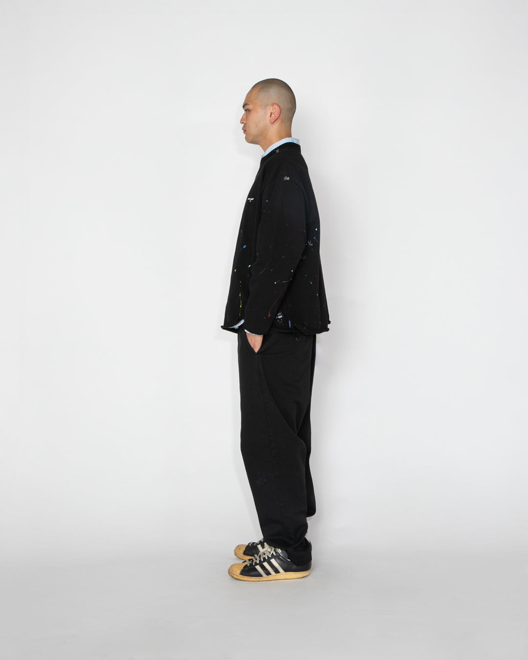 Paint Cut Off L/S T-shirt / 2621104