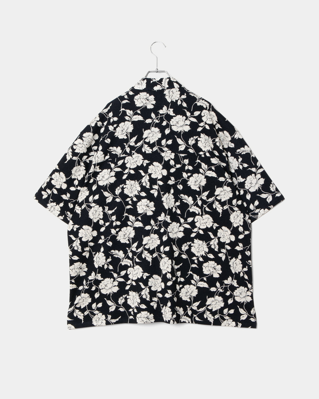 【5月発売予定】Chirimen Knit Aloha Shirt (Oversized) / 2610214