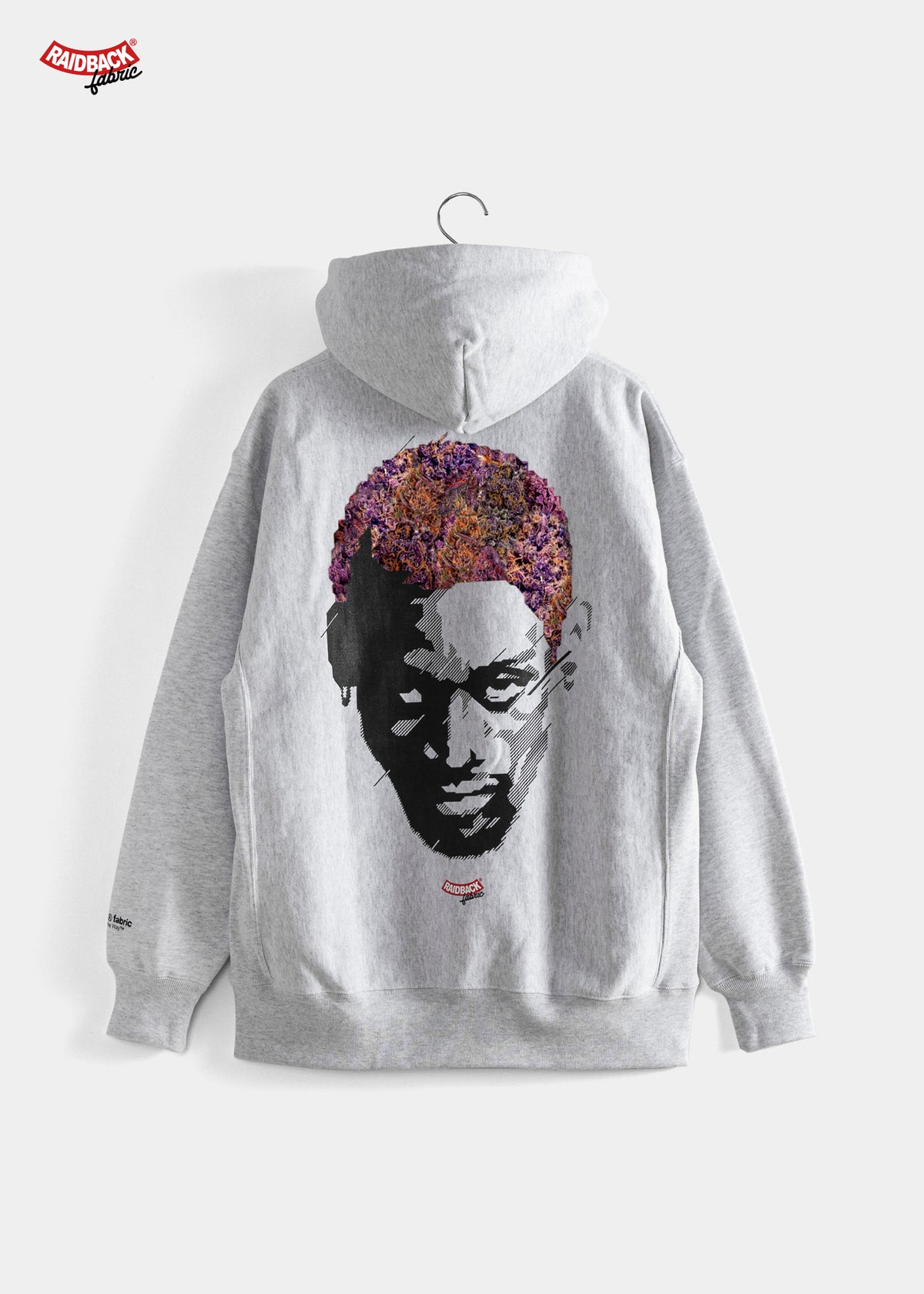 raidback®︎fabric “Purple WORM” Sweat Hoodie / GT2510401