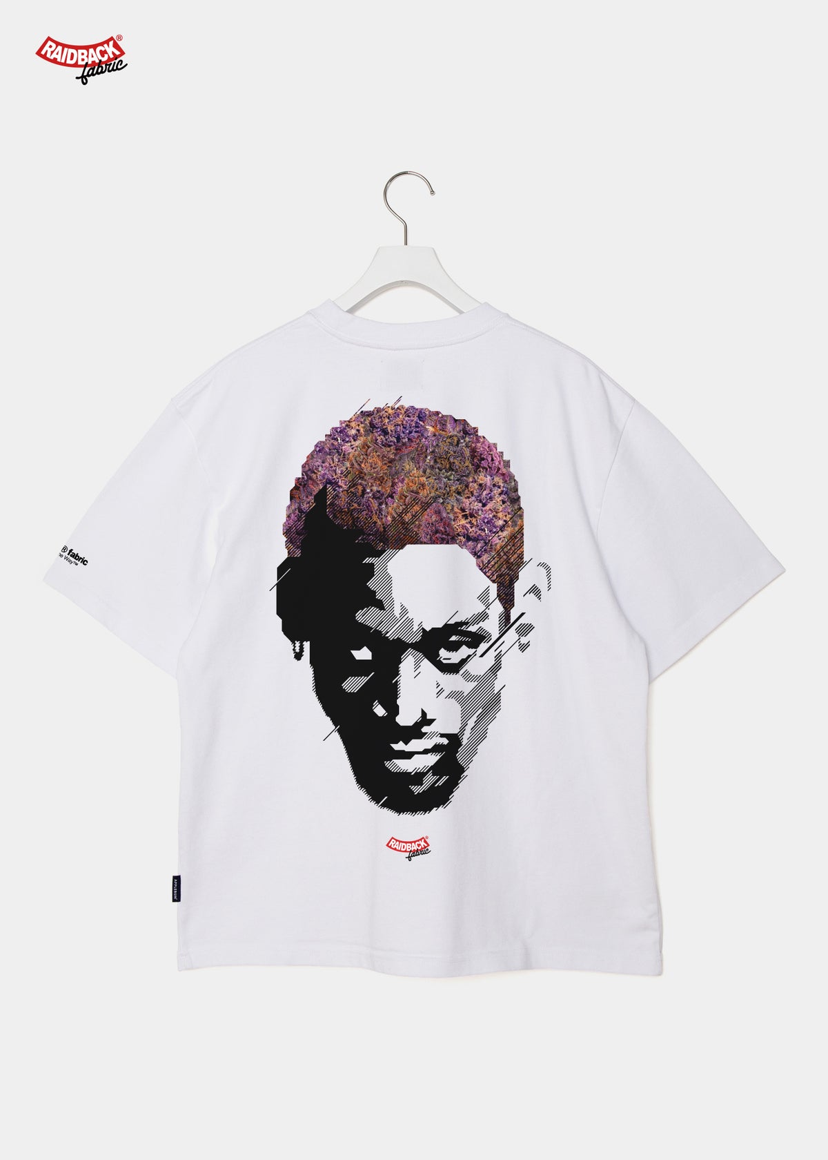raidback®︎fabric “Purple WORM” T-shirt / GT2511101