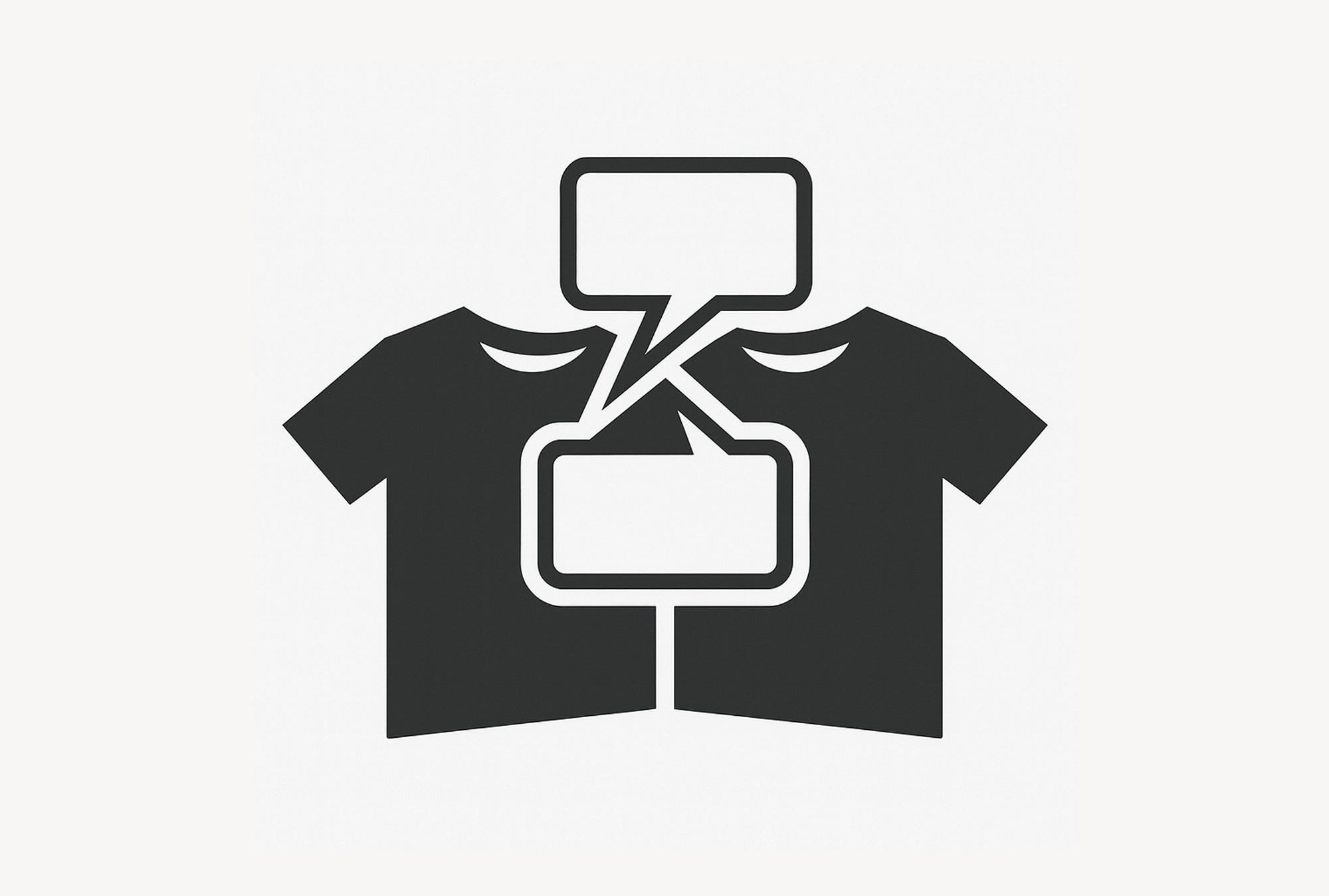 「洋服で会話する」