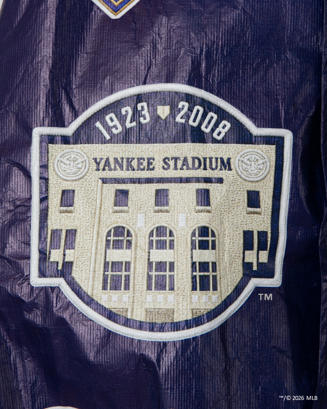 "NY Yankees" Tyvek Stadium Jacket / ML2620601Y