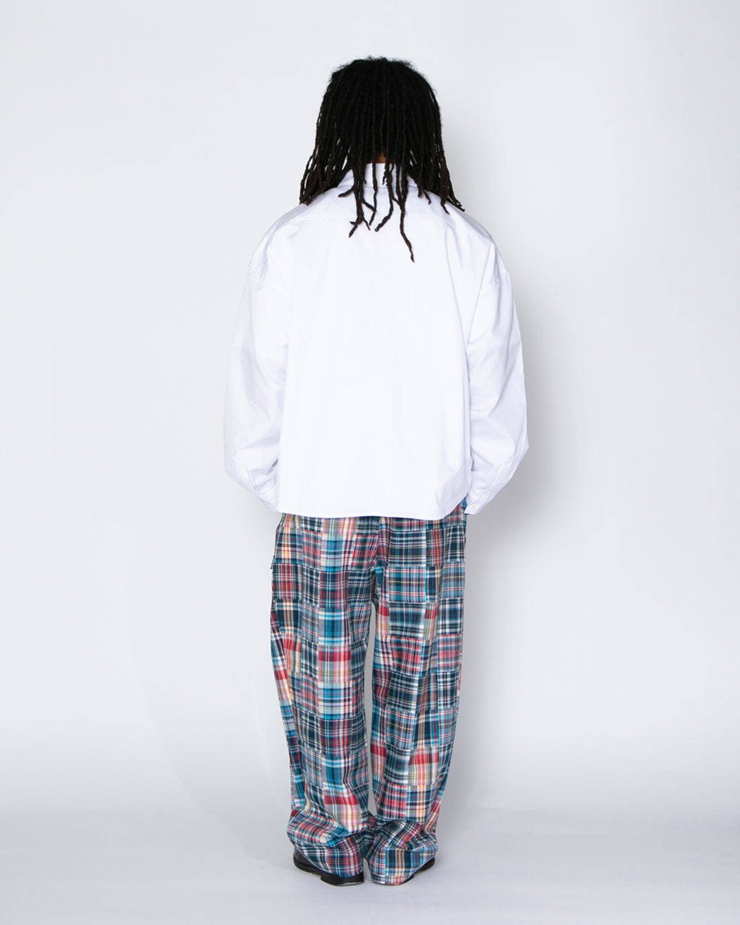 【4月発売予定】Patchwork Madras Wide Pants / 2610802
