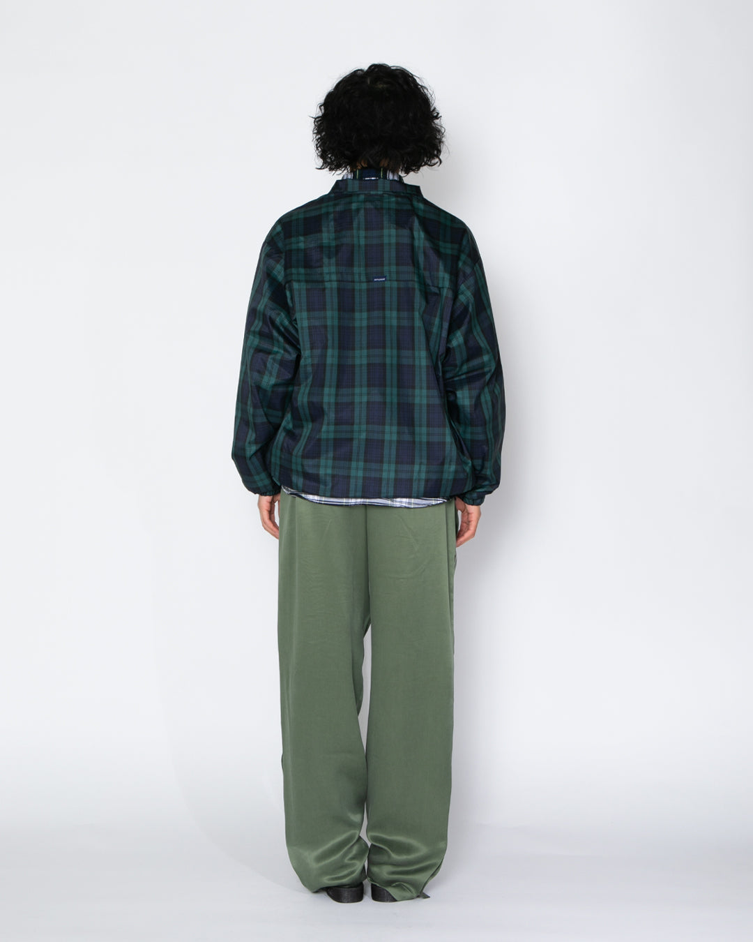 Check Taffeta Track Jacket / 2610605