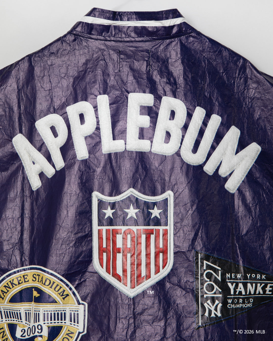 "NY Yankees" Tyvek Stadium Jacket / ML2620601Y