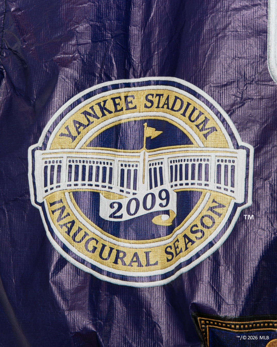 "NY Yankees" Tyvek Stadium Jacket / ML2620601Y