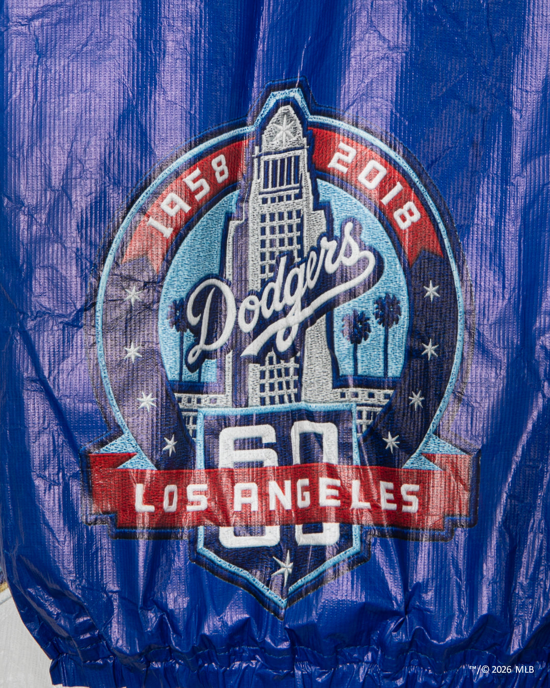“LA Dodgers” Tyvek 스타디움 재킷 / ML2620601L