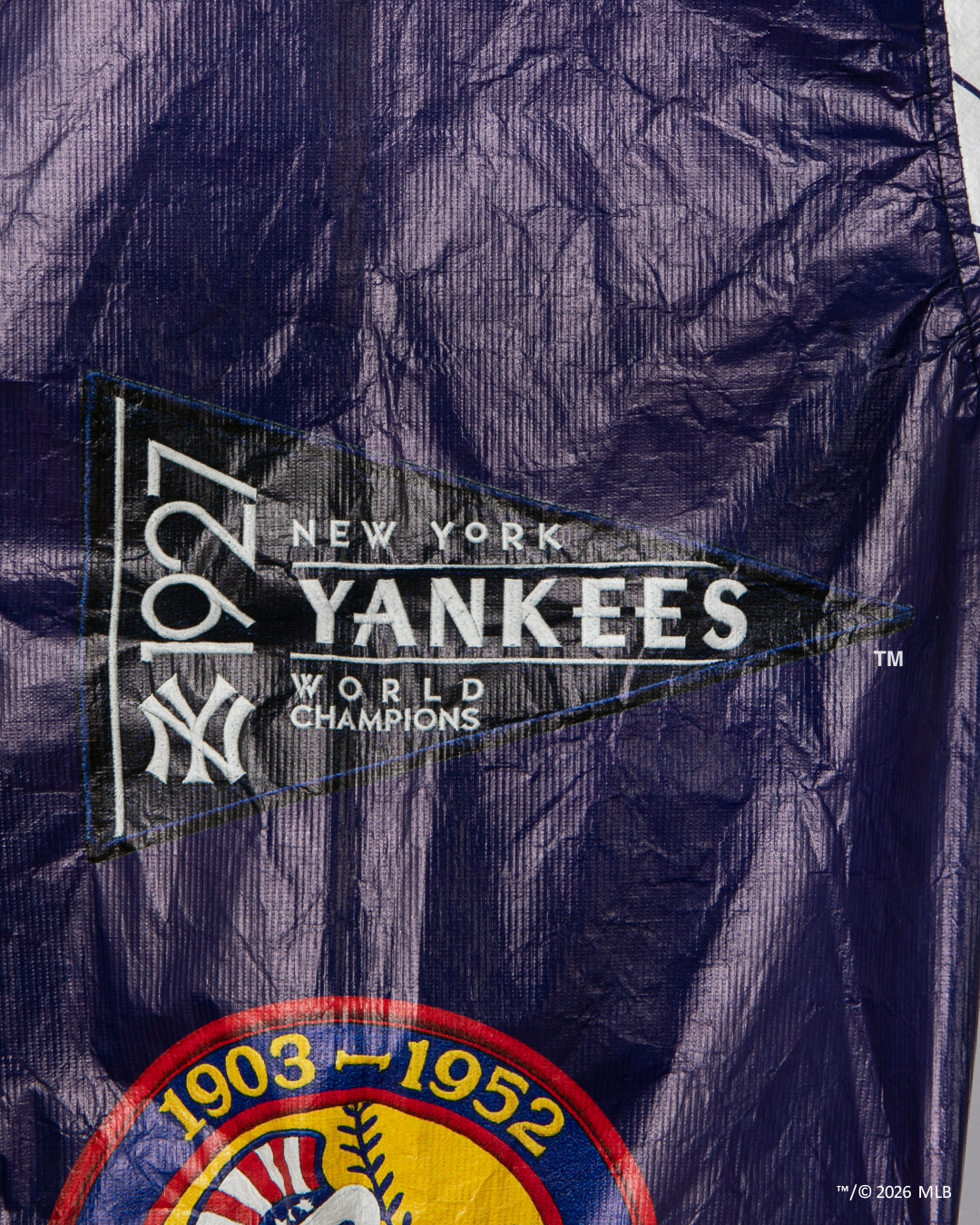 "NY Yankees" Tyvek Stadium Jacket / ML2620601Y