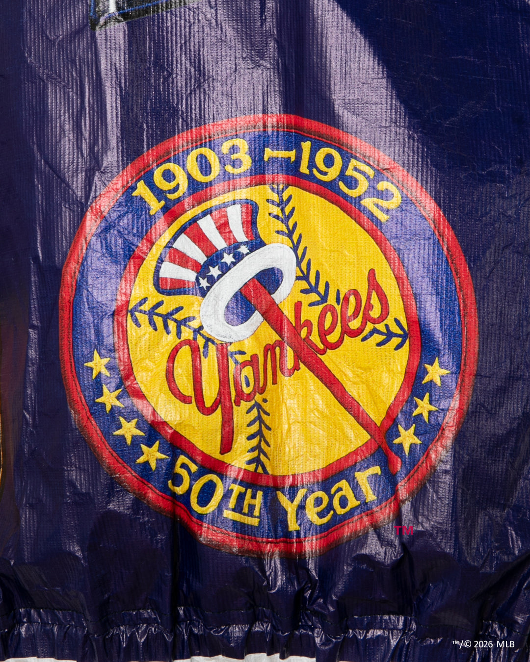 "NY Yankees" Tyvek Stadium Jacket / ML2620601Y