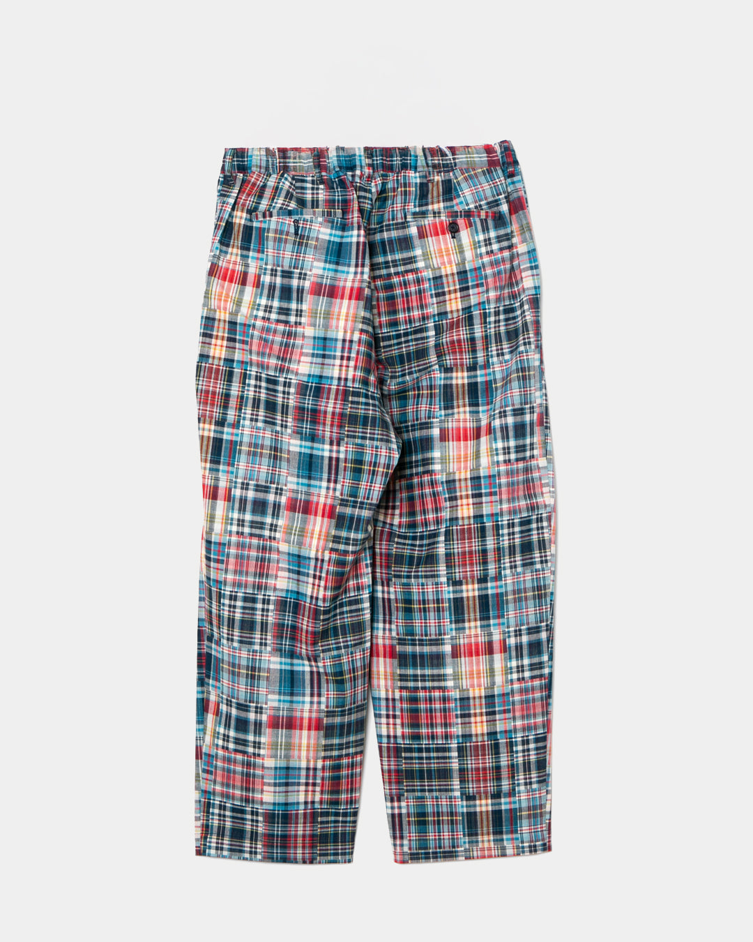 【4月発売予定】Patchwork Madras Wide Pants / 2610802