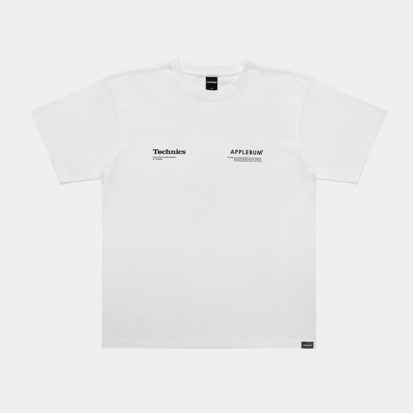 "SL-1200MK2" T-shirt 6.2oz [White] / TE2411102