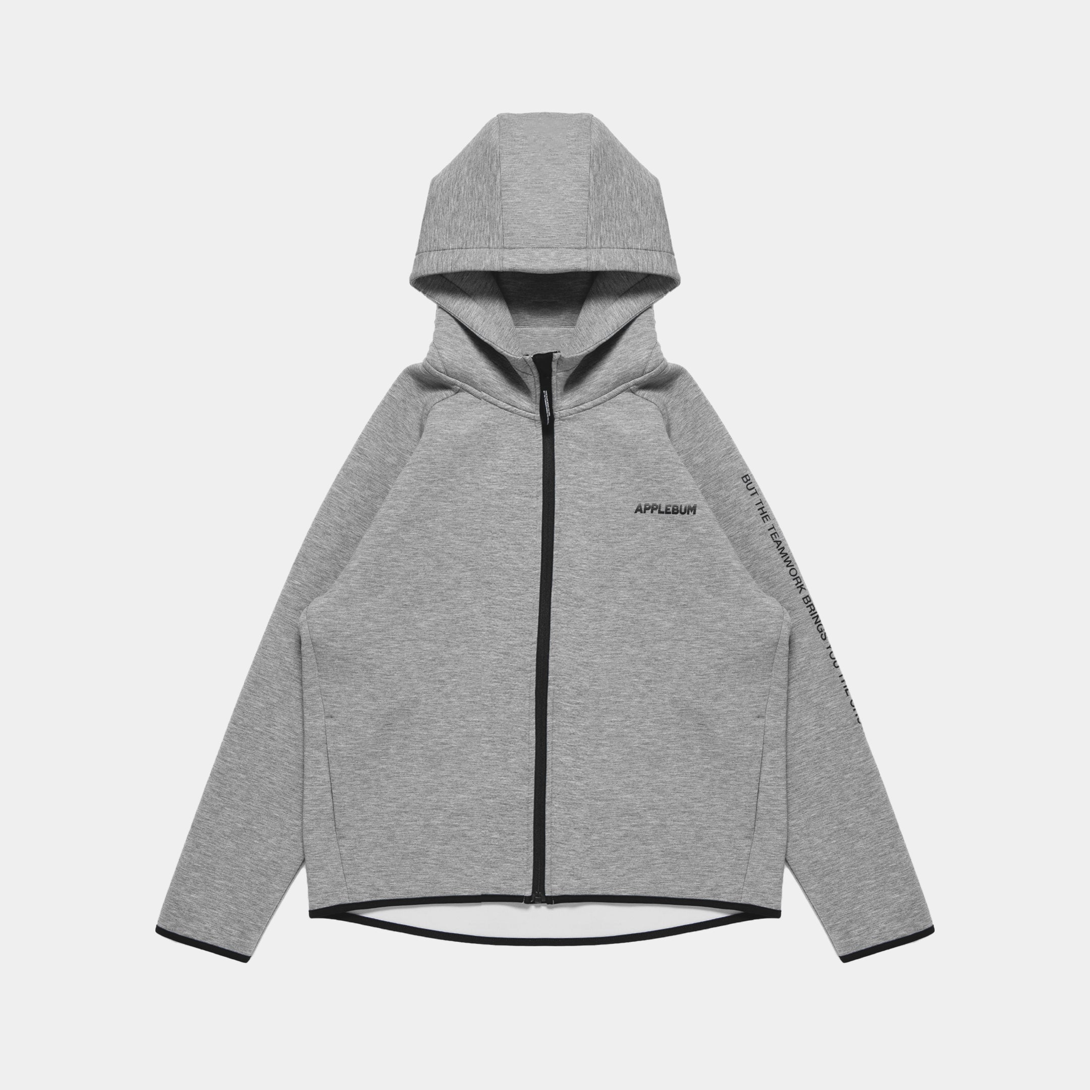 Double Knit Zip Up Parka [H.Gray] / EA2420103