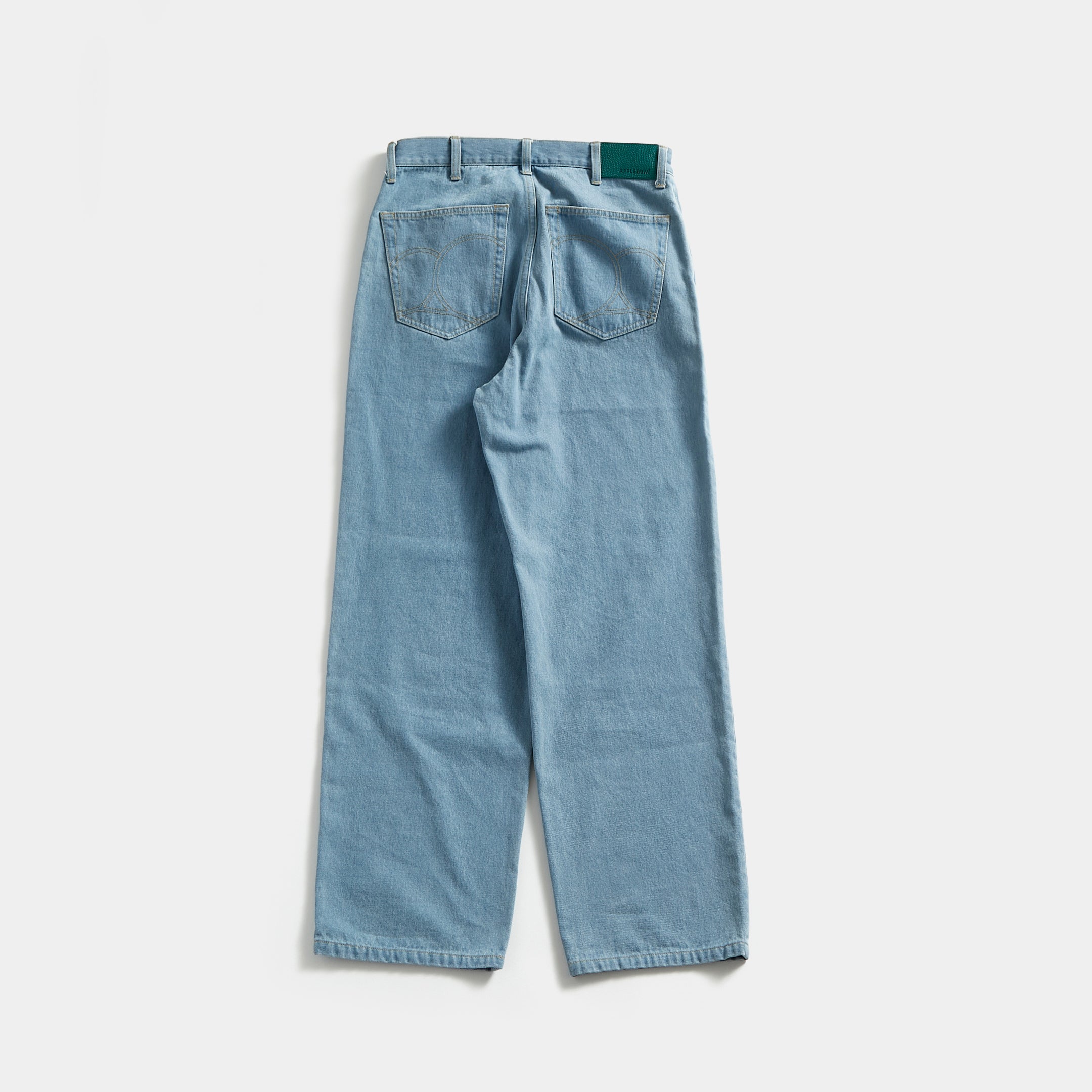 "Maria" Straight Denim Pants (Ice) / 2220814