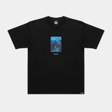 "Blue Print" T-shirt 6.2oz [Black] / TE2411101