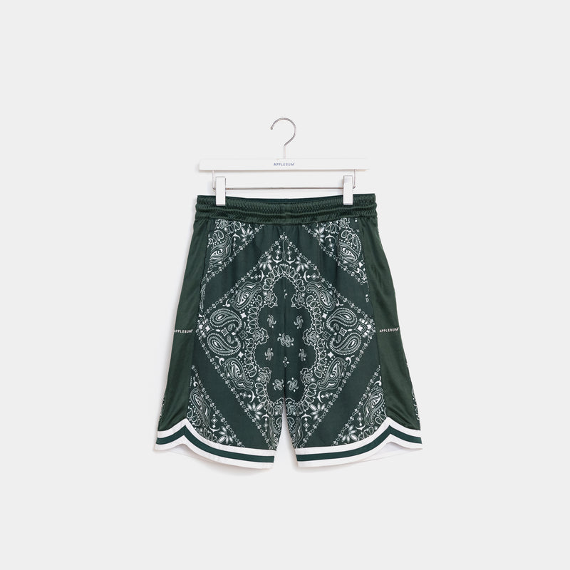 Bandana Basketball Shorts [Green] / 2310808