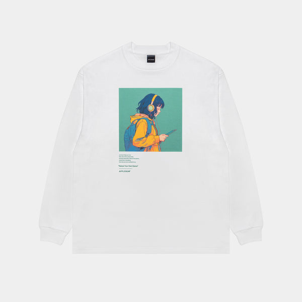 “Headphone Girl” L/S T-shirt / EA2421103