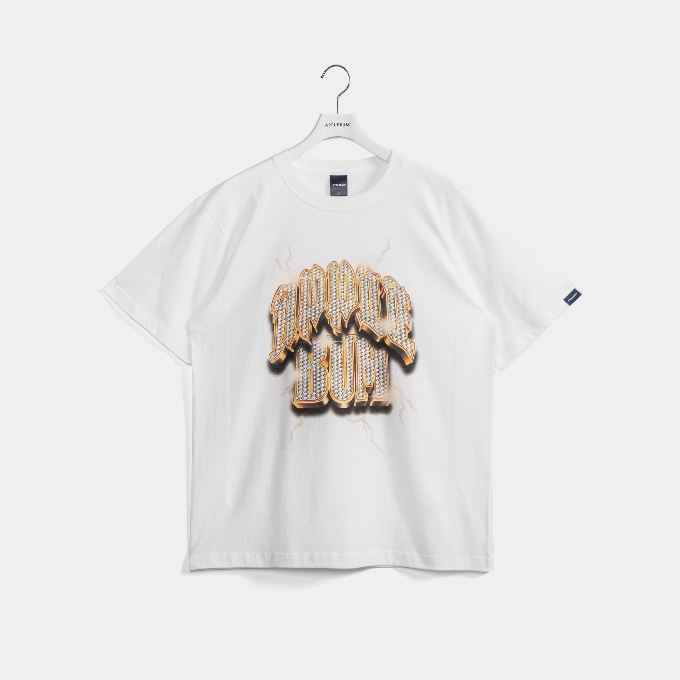 "Bling-Bling Logo" T-shirt 6.2oz [White] / 2411127