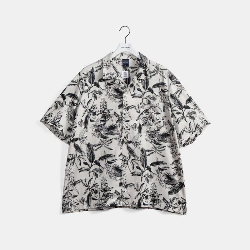 "Botanical" Aloha Shirt [Ivory] / 2410208