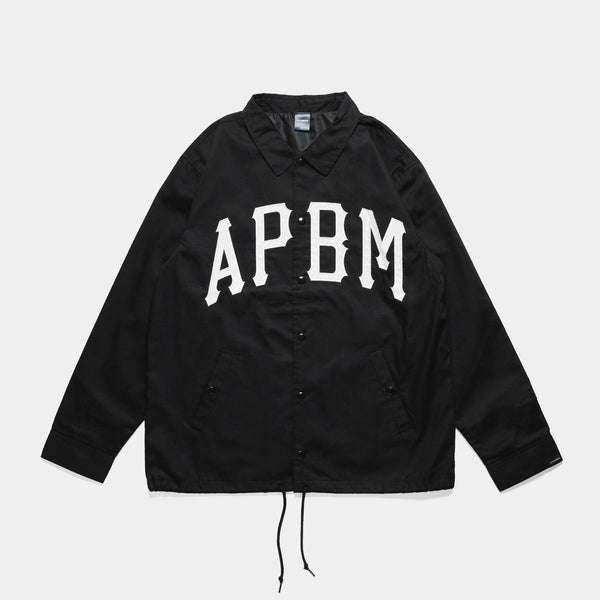 "APBM" Coach Jacket [Black] / EA2420606