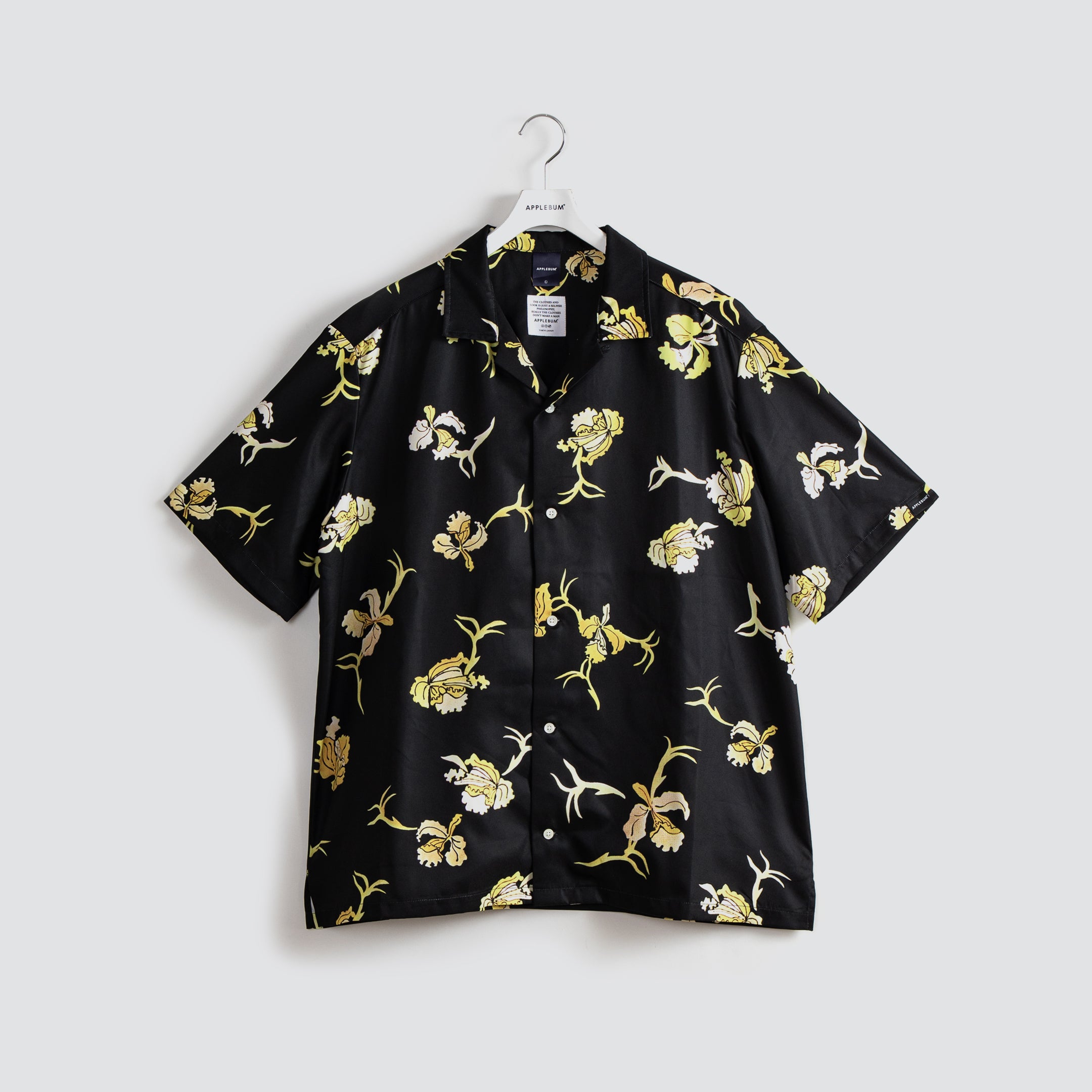 "Free" Aloha Shirt [Black] / 2410202