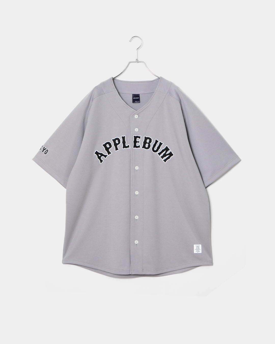 断*！様 【APPLEBUM】ロゴ刺繍 ウエストバッグ バッグ【Gray】送料込 アップルバム ロゴ ウエスト バッグ | APPLEBUM LOGO WAIST BAG - TWO