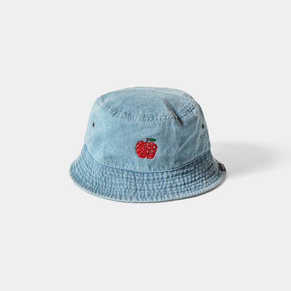 “Apple Logo" Denim Bucket Hat [L.Blue] / 2420906