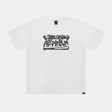 "Naughty" T-shirt 6.2oz [White] / TN2411103