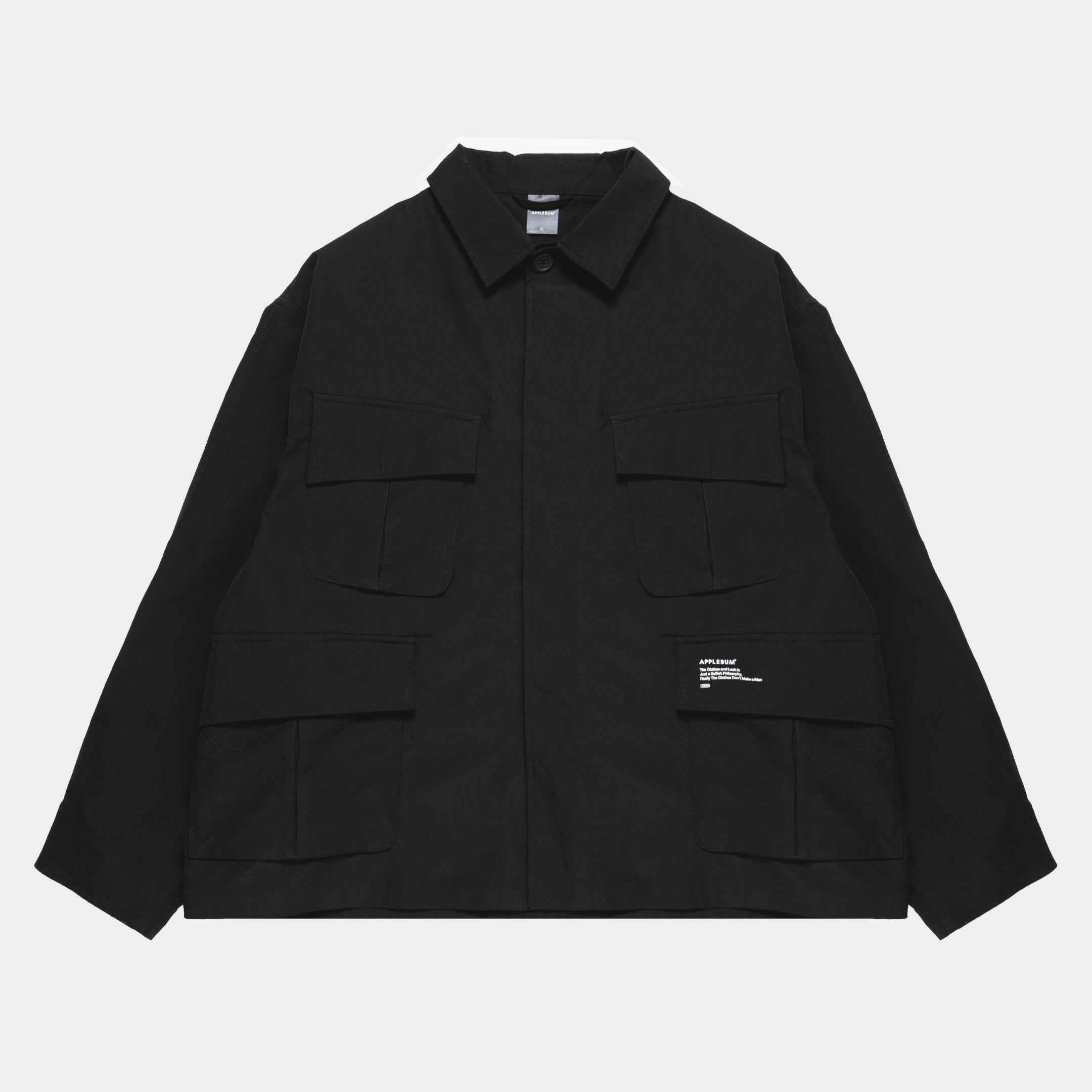 Military Shirt Jacket [Black] / 2420617