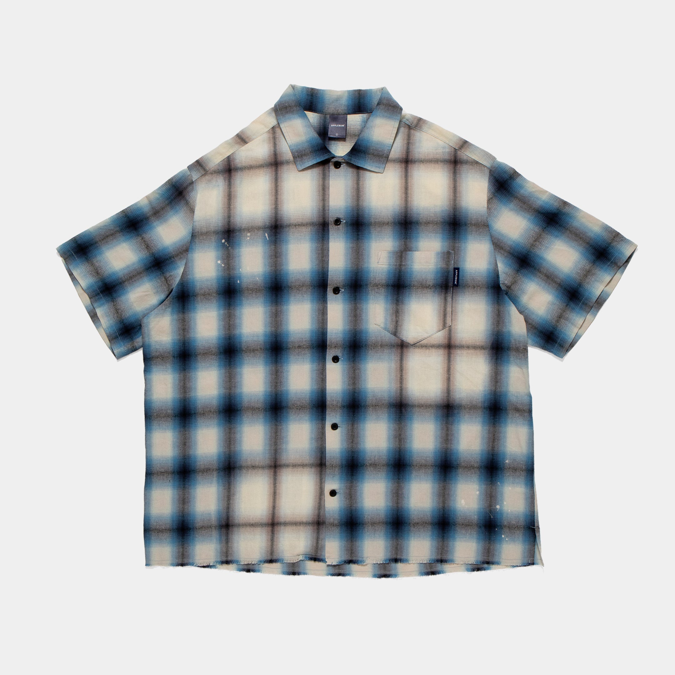 【5月発売予定】Ombre Check Damage S/S Shirt / 2510202