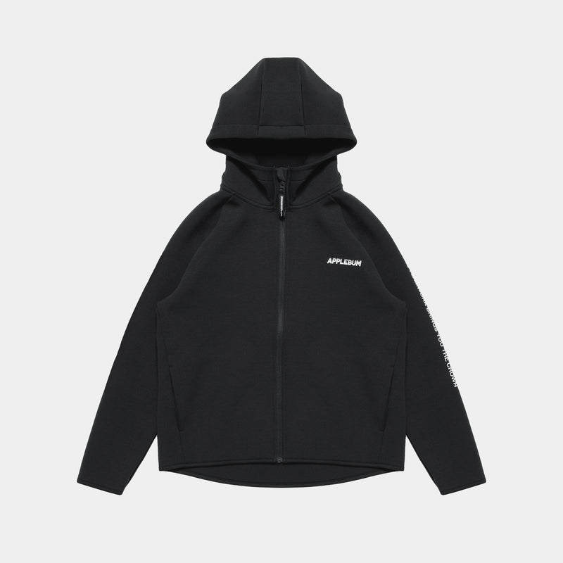 Double Knit Zip Up Parka [Black] / EA2420103